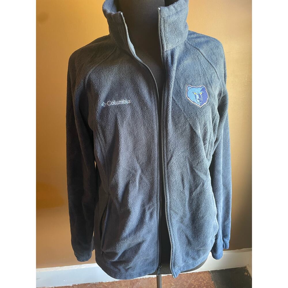 Women's XL Columbia Memphis Grizzlies Navy Jacket GUC